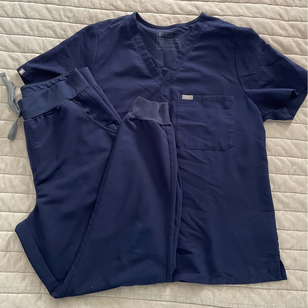 Figs Scrub Top and Zamora Jogger Pants